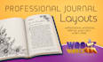 professional journal book layout
