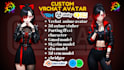 create custom vrchat avatar vrchat model anime nsfw vrchat avatar vrchat rigging