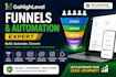 create gohighlevel sales funnels and automation