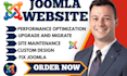 fix, update, migrate  upgrade your joomla website