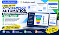 setup active campaign automation gohighlevel landing page sales funnel