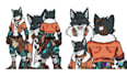 furry ref sheet furry reference sheet furry fursona ref sheet anthro ref sheet