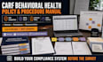 write carf behavioral health policy and procedure manual