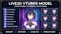 design and rig a professional live2d vtuber model