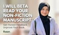 beta read your nonfiction manuscript