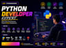 develop a powerful python web application and backend