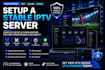 setup a stable iptv server, xui one, xtream ui, flussonic, epg, tls certificate,