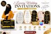 design luxury digital wedding invitations in canva
