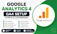 setup google analytics 4 ga4, events and conversions