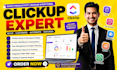 do clickup tasks and dashboard