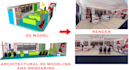 create architectural 3d models in rhino, sketchup, cad to 3d
