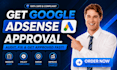 do google adsense approval, adsense website setup and seo article writing