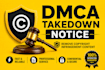file dmca takedown notices