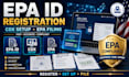 register your epa id, set up cdx and file epa documents