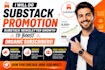 do substack promotion substack newsletter growth to boost organic subscribers