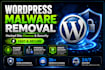fix hacked wordpress, malware removal and security hardening