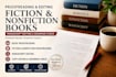 proofread fiction nonfiction book romance book manuscript editing, grammar check