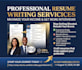 write and rewrite your professional resume CV