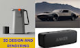 do 3d product modeling and rendering, 3d product animation, 3d product design