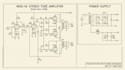 design a vacuum tube amplifier, schematic and circuit