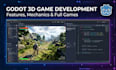 develop 3d game features and mechanics in godot