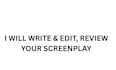 write movie script and screenplay