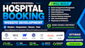 setup wordpres  wix webflow carrd dorik duda ycode hospital booking website