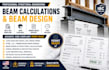 provide ibc structural calculation and permit beam calculation and load analysis