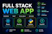 build full stack web app with react, node js and fastapi