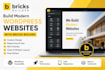 design and redsign wordpress website by using bricks builder