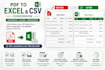 convert pdf to excel, csv