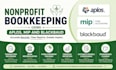 do nonprofit bookkeeping using aplos, mip and blackbaud