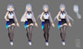 do custom character reference sheets, oc designs, mascot designs and pixel arts