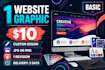 do website graphics and visual design