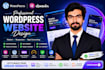 design wordpress elementor woocommerce website