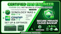 setup synology nas qnap private cloud backup server