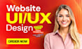 do figma website design, website ui ux design, figma ui ux