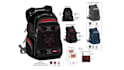 design bag tech pack, handbag design bag tech pack tote bag purse flat sketch