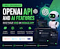 integrate openai API and ai features into your web or mobile app