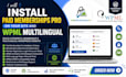 install paid membership pro on your site and wpml multilingual
