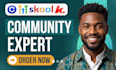 skool community setup skool online community setup skool community skool manager