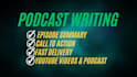 write engaging podcast script