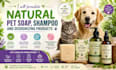 formulate natural pet soap, shampoo and deodorizing products