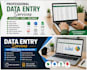 do accurate data entry , excel and googlesheets work