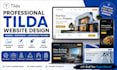 design real estate agency consultant restaurant plumbing hotel tilda website