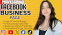create and setup facebook business page
