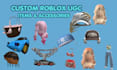 create roblox ugc accessories, roblox bundle, roblox bundle, ugc dynamic head