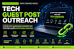 do tech guest post outreach and find technology websites
