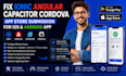 fix ionic angular capacitor cordova app store submission for ios and android app