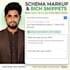 add schema markup for rich snippets like,review,product,faq